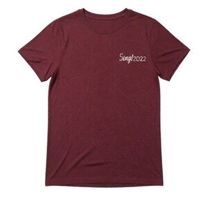 Gildan Maroon Short Sleeve Tee
